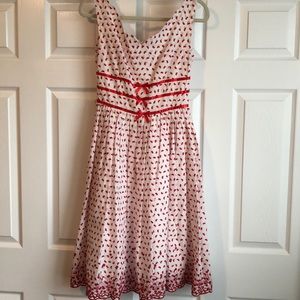 Betty Page butterfly dress